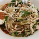 CHINESE DINING 瑞 - 冷やし酸辣搾肉湯麺　［具］