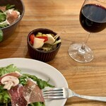 イル ガッビアーノ - 自家製ピクルスもいいおつまみ♪