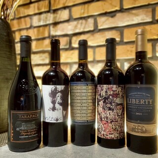 中国料理に合うワインや紹興酒を豊富にご用意◎お好みの1杯を