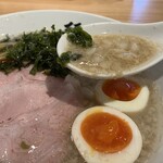 麺 鍾馗 - 味玉背脂煮干