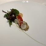 レストラン アレナ - お肉を魚介に置き換えてもらったバージョン