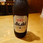 川万 - 2本目、スーパードラァイ、大瓶850円