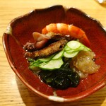 川万 - 酢の物750円！、別カット