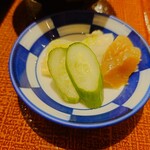 川万 - お新香アップ