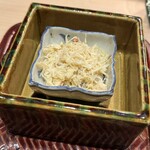 すし 良月 - 毛ガニの蒸し寿司