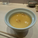 鮨 浩也 - 桜海老の茶碗蒸し