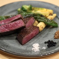 鳥取和牛オレイン55の炭火焼