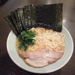 六角家 - ラーメン+海苔