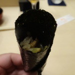 寿司処 しん - いぶりがっこ梅しそ巻