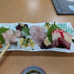 おかもと鮮魚店  - 鯨セット