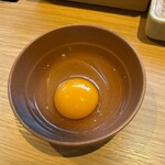 しゃぶしゃぶ温野菜 - たまごもお代わり自由。なんだかんだで3回注文しました。それぐらい肉を食らいました