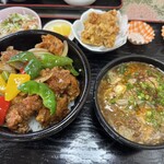 中国料理 頤和園 - 唐揚げ丼