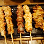 旨唐揚げと居酒メシ ミライザカ - 焼き鳥盛り合わせ