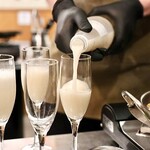 シガン 生サムギョプサル専門店 - ポクスンドガ〈シャンパンマッコリ〉