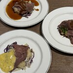 アートホテル - ブラックオパールビーフの瞬間ポシェ