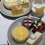 アートホテル - スイーツの数々