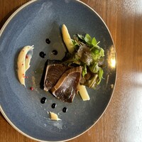 The Grill on 30th - ホワイトアスパラと鰹のサラダ