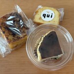 qui - フレンチトースト、バスチー、レモンパウンド