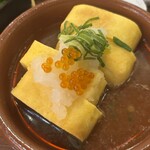 ODD Rinksu Umeda Ten - 육수 계란말이 산더미처럼 쌓인 무와 연어알 올리기