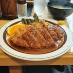 さんご - デミグラスかつ定食