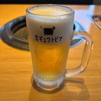 焼肉 ギュウトピア - 生ビール