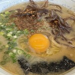 桃苑 - デラックスラーメン　1,050円