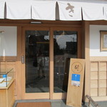 階段脇の入り口です