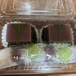 大徳屋 - 水羊羹と星垂る(屑饅頭)