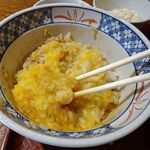 とんかつは飲み物。 - たまごソースかつ丼（大盛）1,050円（惣菜３種類まで無料、ご飯大盛無料）