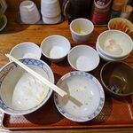 とんかつは飲み物。 - たまごソースかつ丼（大盛）1,050円（惣菜３種類まで無料、ご飯大盛無料）