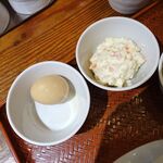 とんかつは飲み物。 - たまごソースかつ丼（大盛）1,050円（惣菜３種類まで無料、ご飯大盛無料）