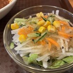 Wスパイス - サラダ付きます