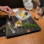 博多水炊き・鶏すき鍋 西新初喜 - 誕生日祝い