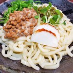 うどん食堂 きら楽 - 納豆・めかぶうどん