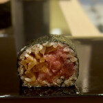 鮨 竜太 - 太巻き。ネギトロをふんだんに。