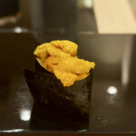 鮨 竜太 - 雲丹二種