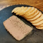 BISTRO H - レバパテ。赤ワインと合いすぎてリピートした笑