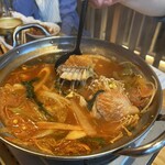 韓国料理ポチャ クァンジャン市場 - メウンタン