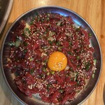 韓国料理ポチャ クァンジャン市場 - ユッケ