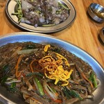韓国料理ポチャ クァンジャン市場 - チャプチェ