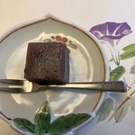 梅の花 - 小豆のデザート