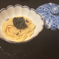 麻布 かどわき - 雲丹とキャビアの素麺