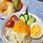 mushi mushi せいろむし - サラダに( ´∀`)