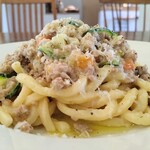 青 AO - 豚肉のラグーソースパスタ 白ワインベース