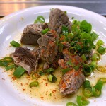 お好み焼き ゆうゆう - すじ煮込み￥400　2025.6.6