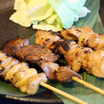 えびすの宴 - 串焼き4本盛り