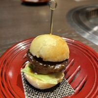 やき肉玄趣 江洲 - ミニバーガー