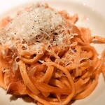 conoji - パスタ(アマトリチャーナ、トンナレッリ)