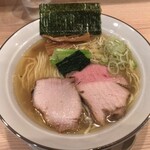 らーめん3000 - 「鹽らーめん」（1,100圓）
                                「大盛り」（150圓）。