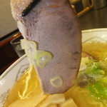 ラーメン ふくや - 塩　５００円のチャーシューのアップ　【　２０１４年９月　】